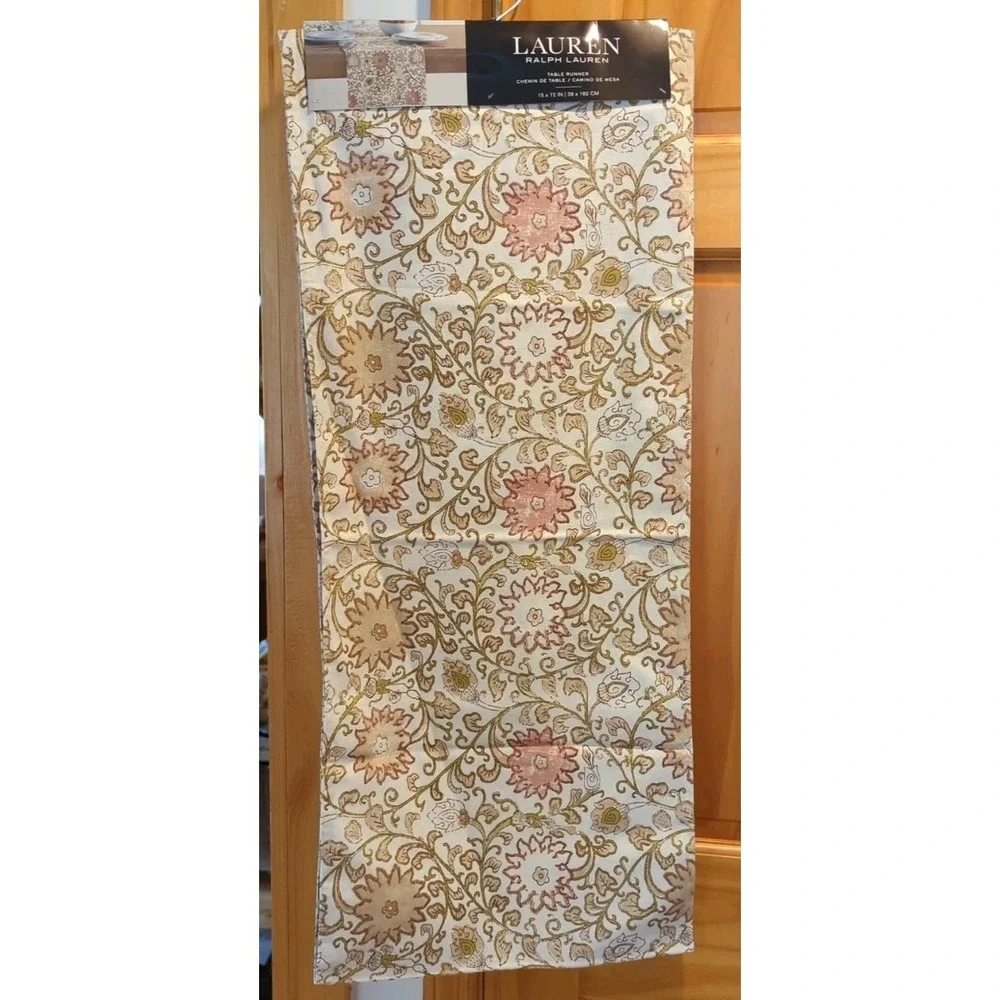 NEW Beautiful Decorative Lauren Ralph‎ Lauren 15 x 72